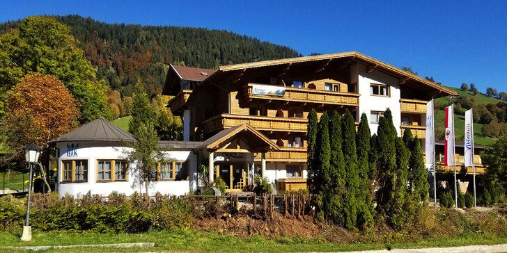 Dovolenka v Kitzbühelských Alpách: 4* hotel, chutná polpenzia, wellness a karta plná výhod