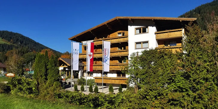Dovolenka v Kitzbühelských Alpách: 4* hotel, chutná polpenzia, wellness a karta plná výhod