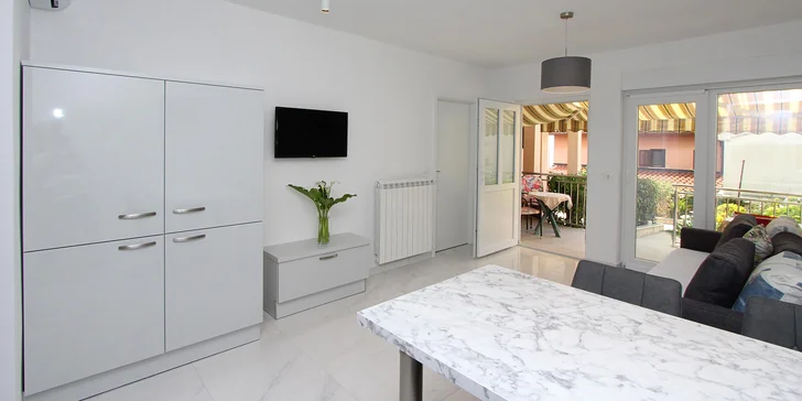 Dovolenka v chorvátskej Istrii: vybavené apartmány až pre 4 osoby, termíny do konca októbra