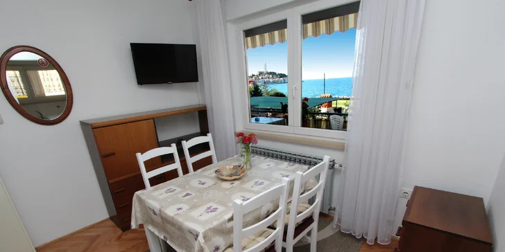 Dovolenka v chorvátskej Istrii: vybavené apartmány až pre 4 osoby, termíny do konca októbra