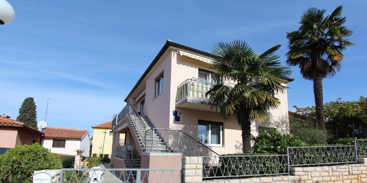 Dovolenka v chorvátskej Istrii: vybavené apartmány až pre 4 osoby, termíny do konca októbra