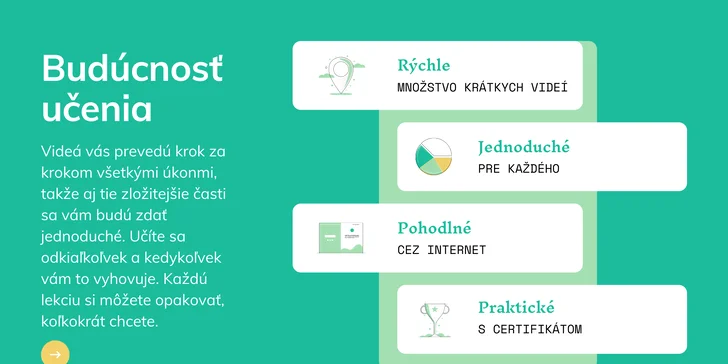 Kompletný ročný MS Excel online kurz s certifikátom