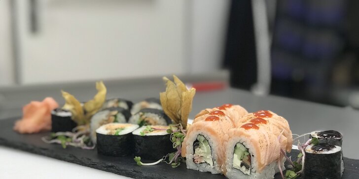 SUSHI BONSAI: Skvelý špeciál sushi set + Tom Yum polievka pre 2 osoby