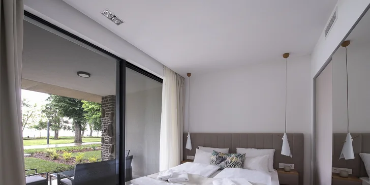 Pohoda na brehu Balatonu: moderný apartmán až pre 6 osôb + raňajky