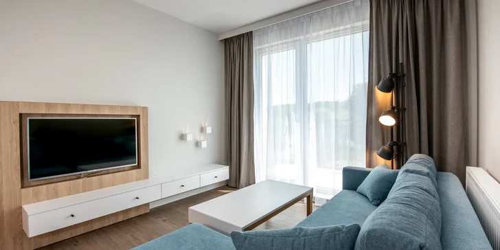 Nový rezort na poľskom brehu Baltského mora s polpenziou, vodným parkom a neobmedzeným wellness