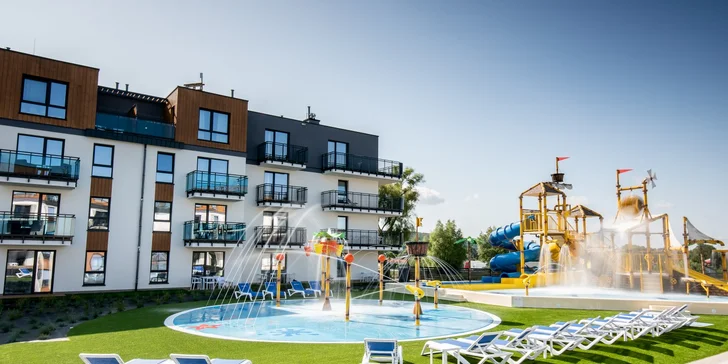 Nový rezort na poľskom brehu Baltského mora s polpenziou, vodným parkom a neobmedzeným wellness