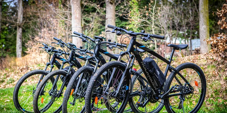 Požičanie elektrobicykla Rockrider na 6 hodín – Modra