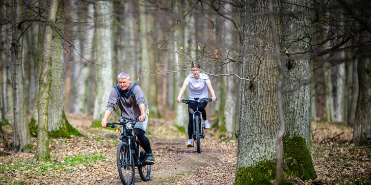 Požičanie elektrobicykla Rockrider na 6 hodín – Modra