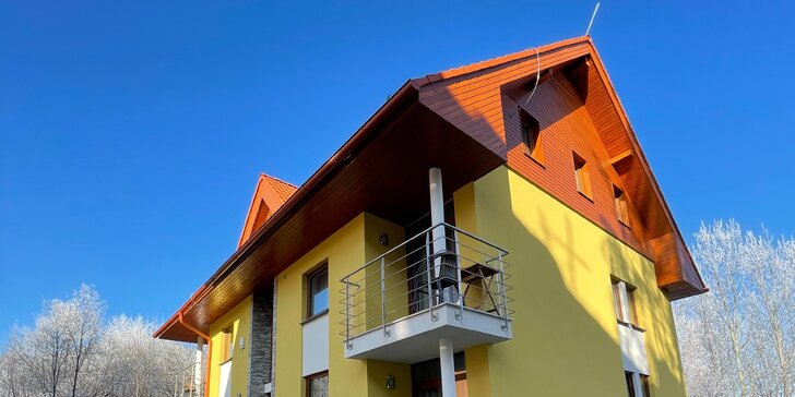 Nové apartmány v Dolnom Smokovci pre 2-8 osôb blízko turistických chodníkov