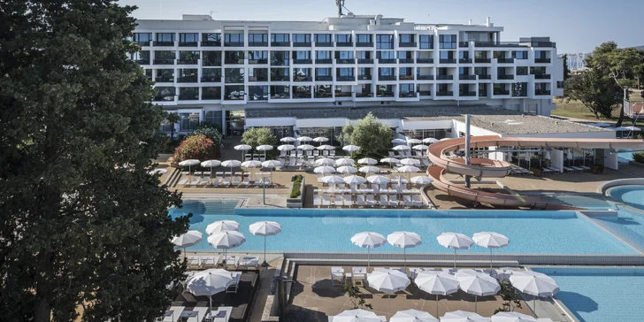 Letná dovolenka v chorvátskom Zadare: 4* hotel pri pláži, bazénový svet a all inclusive