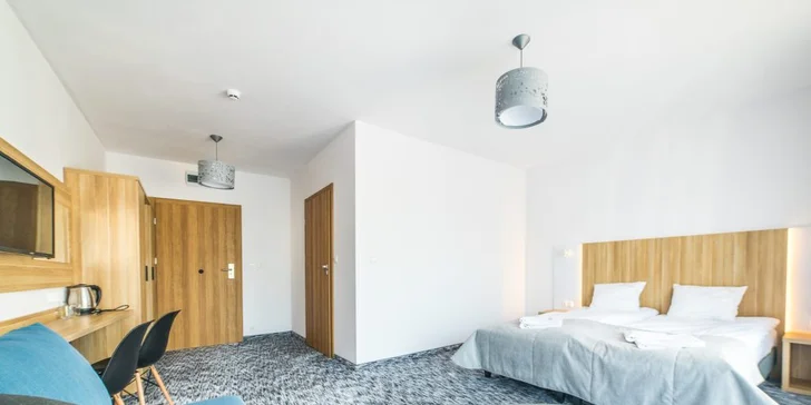 Skvelý pobyt pri Baltskom mori: luxusný rezort s bazénom a soľnou jaskyňou, polpenzia