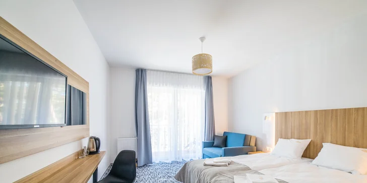 Parádny pobyt pri Baltskom mori: luxusný rezort s wellness, procedúrami a polpenziou