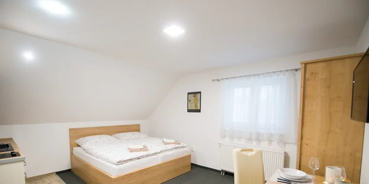 Pobyt v Bešeňovej v novootvorených vilách s plne vybavenou kuchyňou - len na skok od aquaparku