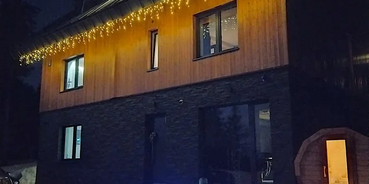 Plne zariadená štýlová Chata MartinSki priamo na Martinských holiach s fínskou saunou a vírivkou pre 18 ľudí