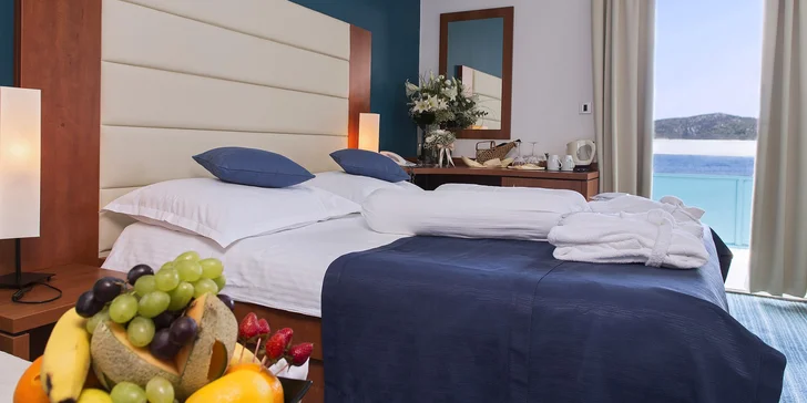 Chorvátske letovisko Biograd na Moru: 4* hotel pri pláži, luxusné wellness a raňajky