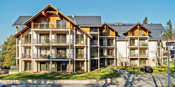 Jarný alebo letný pobyt v Karpaczi až pre 4 osoby: moderné apartmány s kuchynkou
