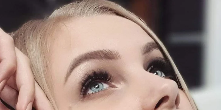 Úprava a farbenie obočia, laminácia alebo 4D či 5D mihalnice