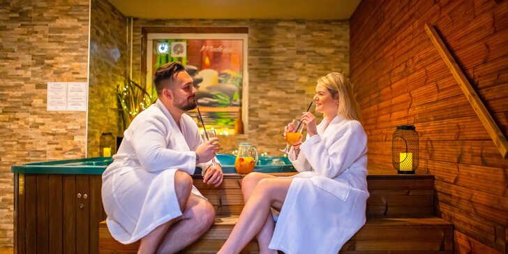 Súkromný Wellness Relax pre dvoch v Hoteli Modena***