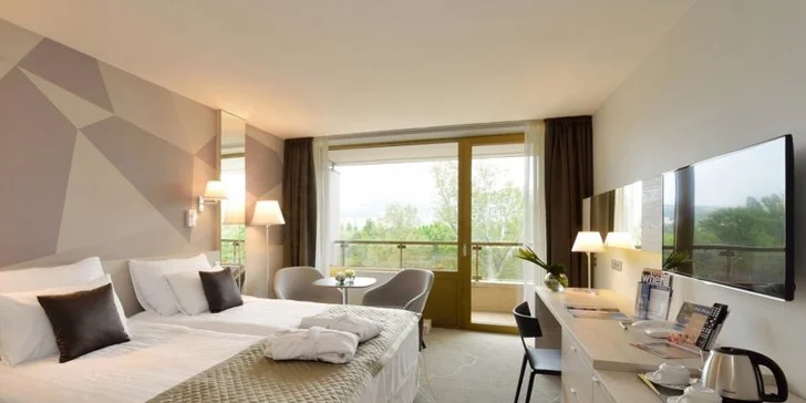 Pobyt na ostrove v Budapešti: krásny hotel s neobmedzeným wellness a polopenziou