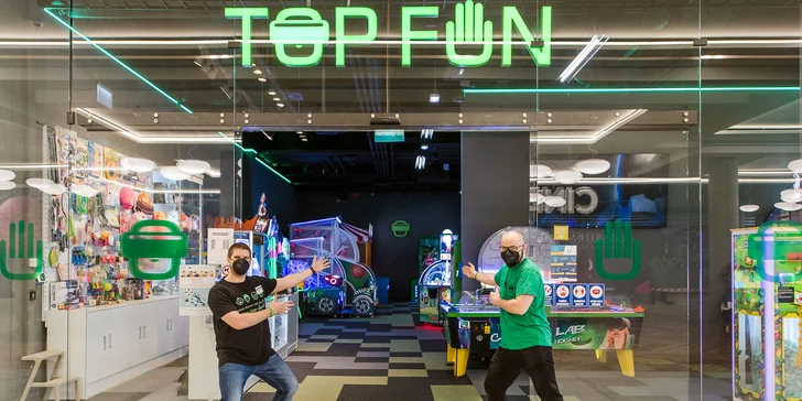 Nekonečné radovánky v novootvorenom zábavnom centre TOP FUN v Prešove