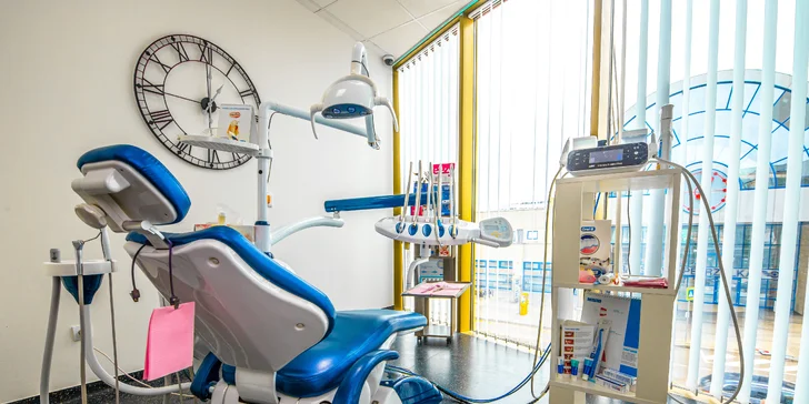 Komplexné vstupné vyšetrenie, dentálna hygiena pre deti i dospelých či bielenie zubov