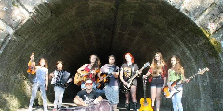 Hudobný tábor SING&ROCK s hudobnými osobnosťami a kapelami