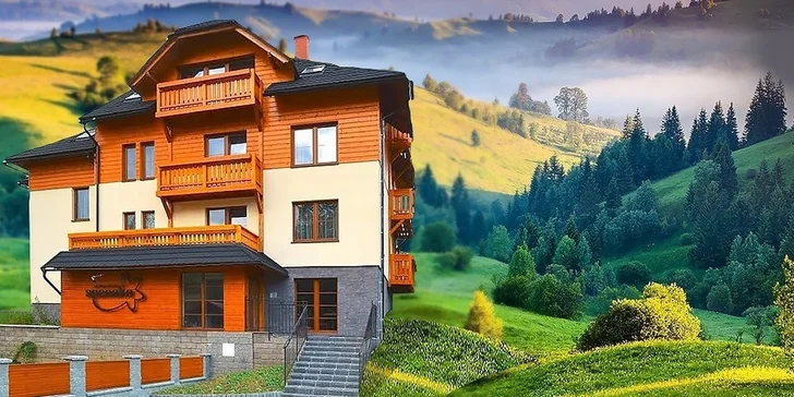 Pobyt pre milovníkov prírody v apartmánoch na Kysuciach vhodný pre 2 až 4 osoby