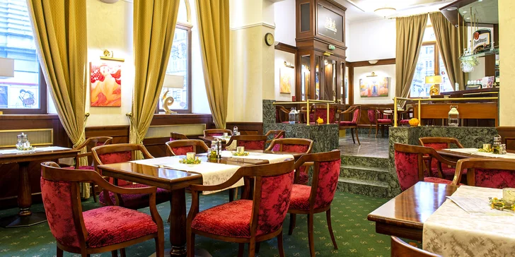Dovolenka v centre Prahy: elegantný 4* hotel s raňajkami