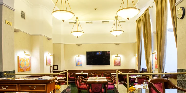 Dovolenka v centre Prahy: elegantný 4* hotel s raňajkami