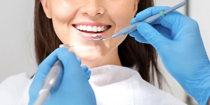 Komplexné vstupné vyšetrenie, dentálna hygiena pre deti i dospelých či bielenie zubov