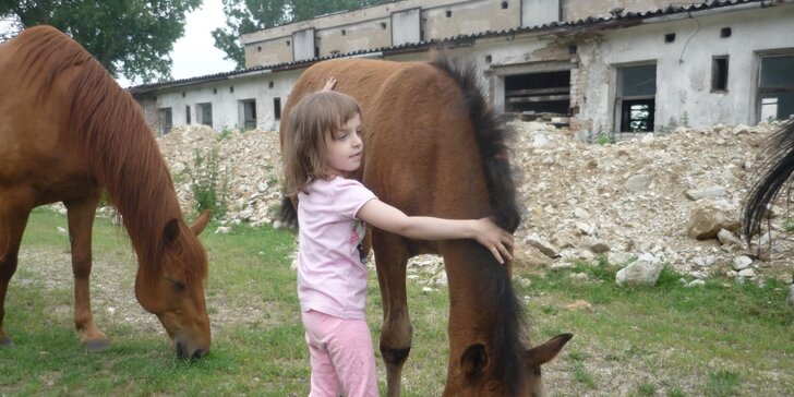 Poďte s deťmi na koni do prírody !