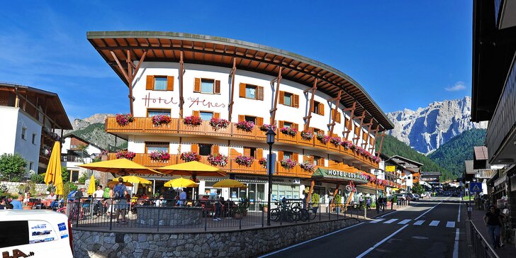 Dovolenka v talianskych Dolomitoch: 3* hotel vo Val Gardena s raňajkami