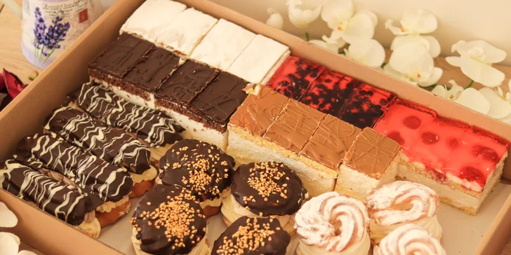 Lahodné zákusky či torty z cukrárne Fajnotka až ku vám domov!