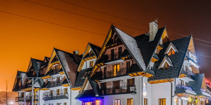 Bohatý wellness pobyt pre celú rodinu v obľúbenej Białke Tatrzańskej