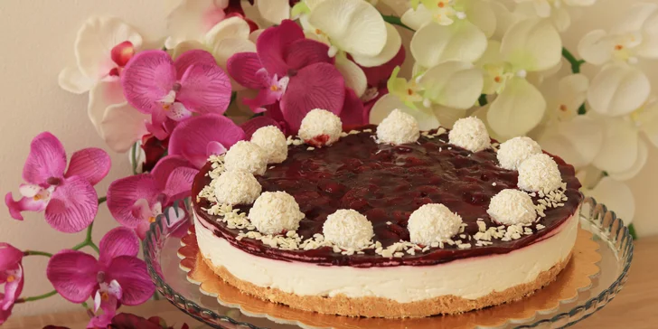 Cheesecake či torty z cukrárne Fajnotka až ku vám domov!