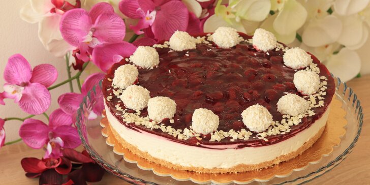 Cheesecake či torty z cukrárne Fajnotka až ku vám domov!