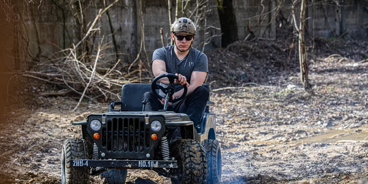 Zažite adrenalínovú jazdu na MINI TANKU alebo MINI JEEPE