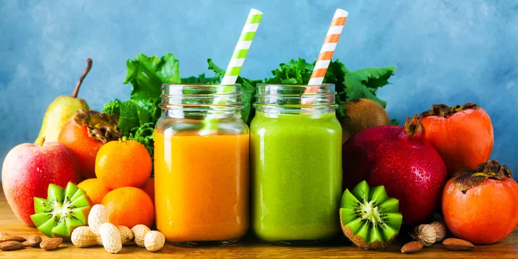 Detoxikujte a chudnite s čerstvými nápojmi z ovocia a zeleniny plnými vitamínov
