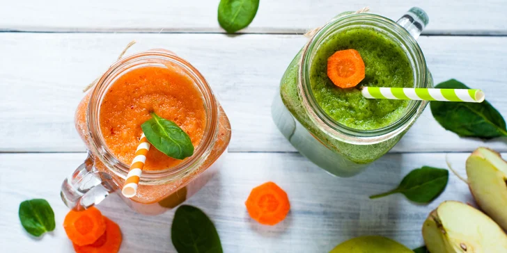 Detoxikujte a chudnite s čerstvými nápojmi z ovocia a zeleniny plnými vitamínov