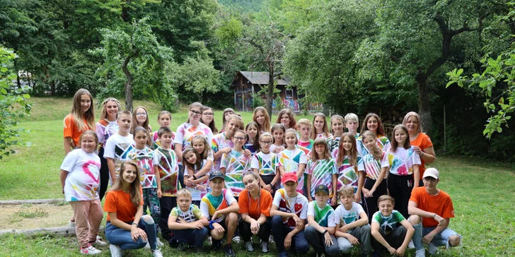 Kreatívno dobrodružný letný tábor v Štiavnických vrchoch „Čarokraj“ 7 dní