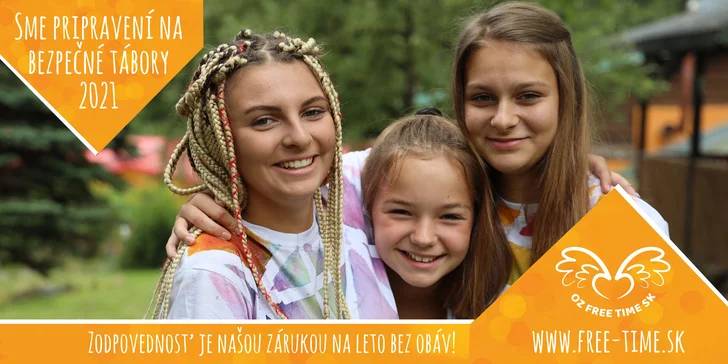 Kreatívno dobrodružný letný tábor v Štiavnických vrchoch „Čarokraj“ 7 dní