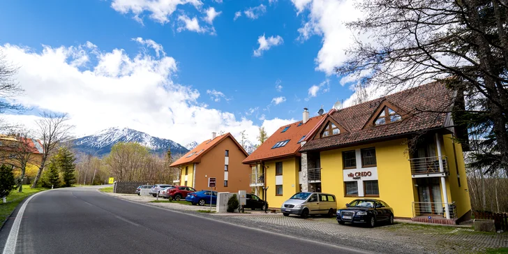 Apartmány v Dolnom Smokovci až pre 7 osôb s neobmedzeným bazénom