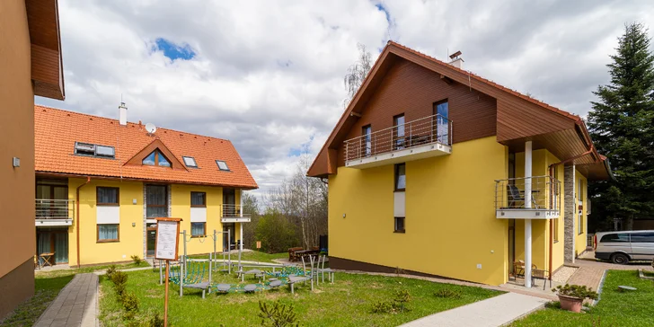 Apartmány v Dolnom Smokovci až pre 7 osôb s neobmedzeným bazénom