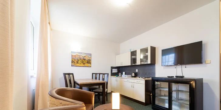Apartmány v Dolnom Smokovci až pre 7 osôb s neobmedzeným bazénom