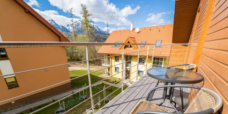 Apartmány v Dolnom Smokovci až pre 7 osôb s neobmedzeným bazénom