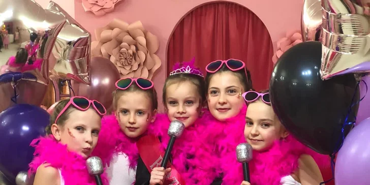 Narodeninová oslava so skrášľovacím programom pre malé slečny v PINK SPA
