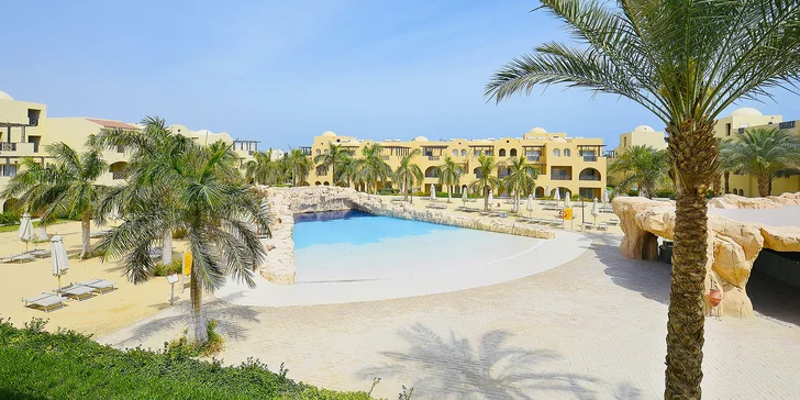All inclusive dovolenka v Egypte: 4* rezort pri pláži, bazény, animačné programy