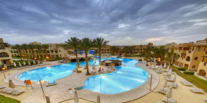 All inclusive dovolenka v Egypte: 4* rezort pri pláži, bazény, animačné programy