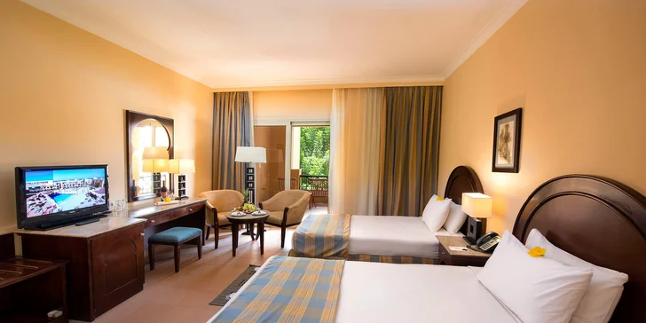 All inclusive dovolenka v Egypte: 4* rezort pri pláži, bazény, animačné programy