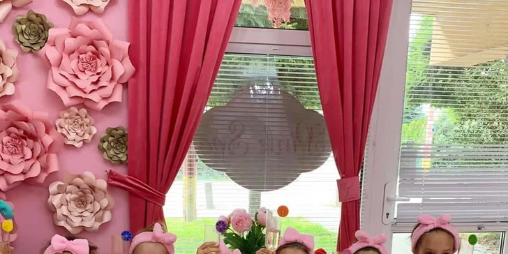 Narodeninová oslava so skrášľovacím programom pre malé slečny v PINK SPA